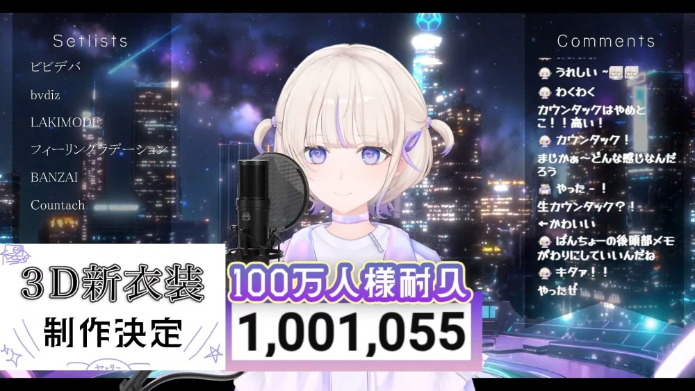 VTuber Hajime Todoroki Raih 1 Juta Subscriber YouTube